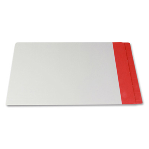 Filequest FSI 330 gsm partially laminated file folder.  Double reinforced Salmon end tab. Legal size