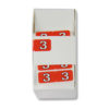 FSI ½-size Numeric labels 3