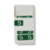 FSI ½-size Numeric labels 5