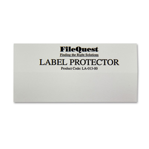 Colour coded filing - Mylar label protector